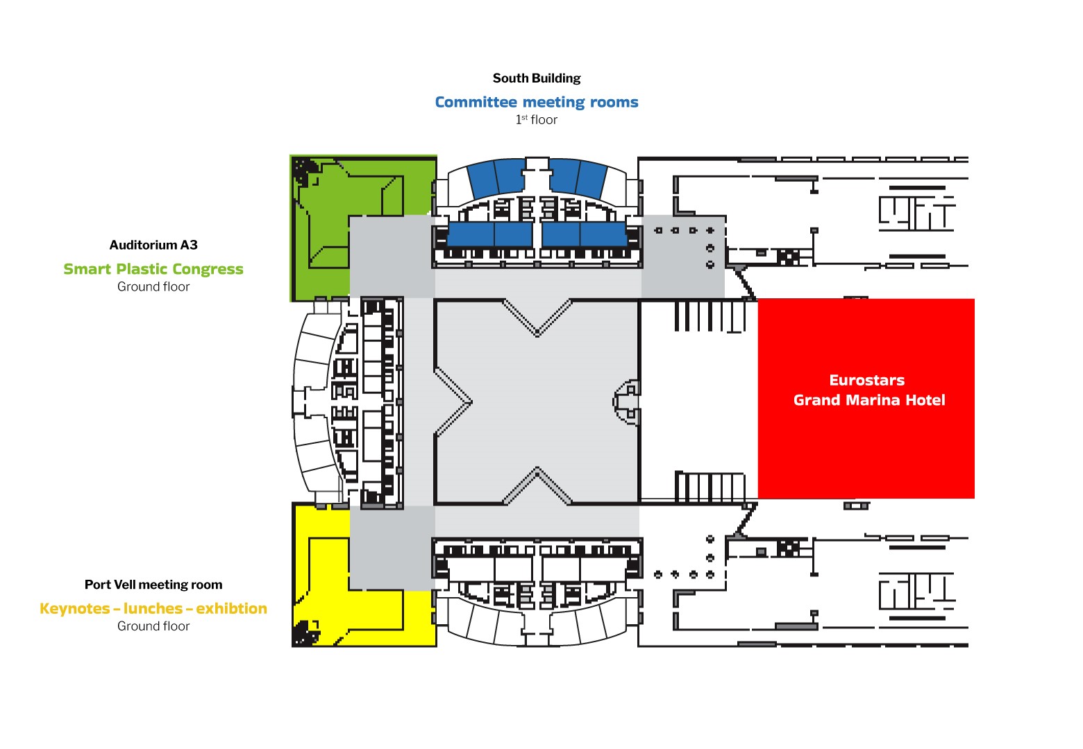 WinterCom event venue map