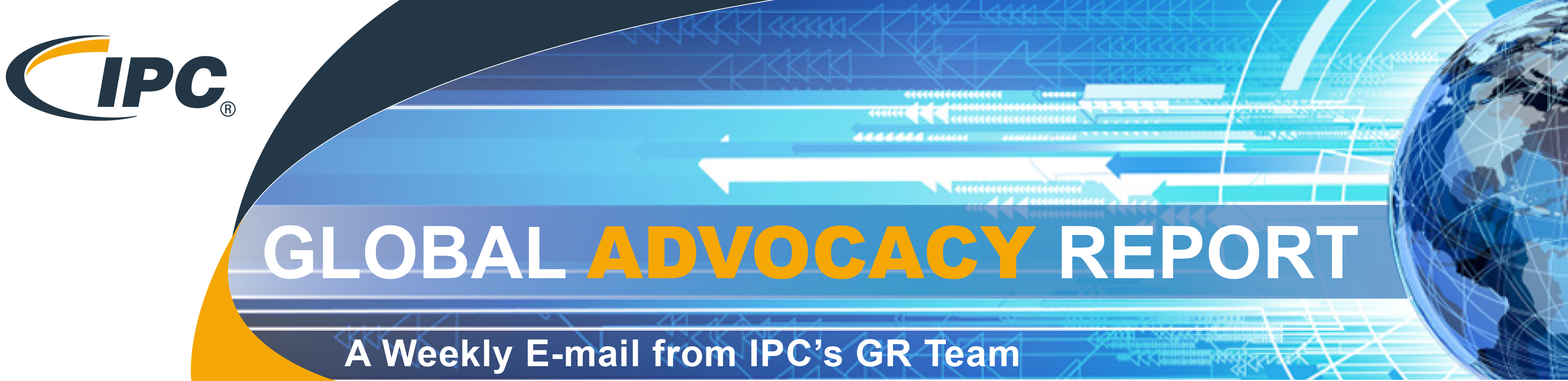 Global Advocacy Report newsletter header